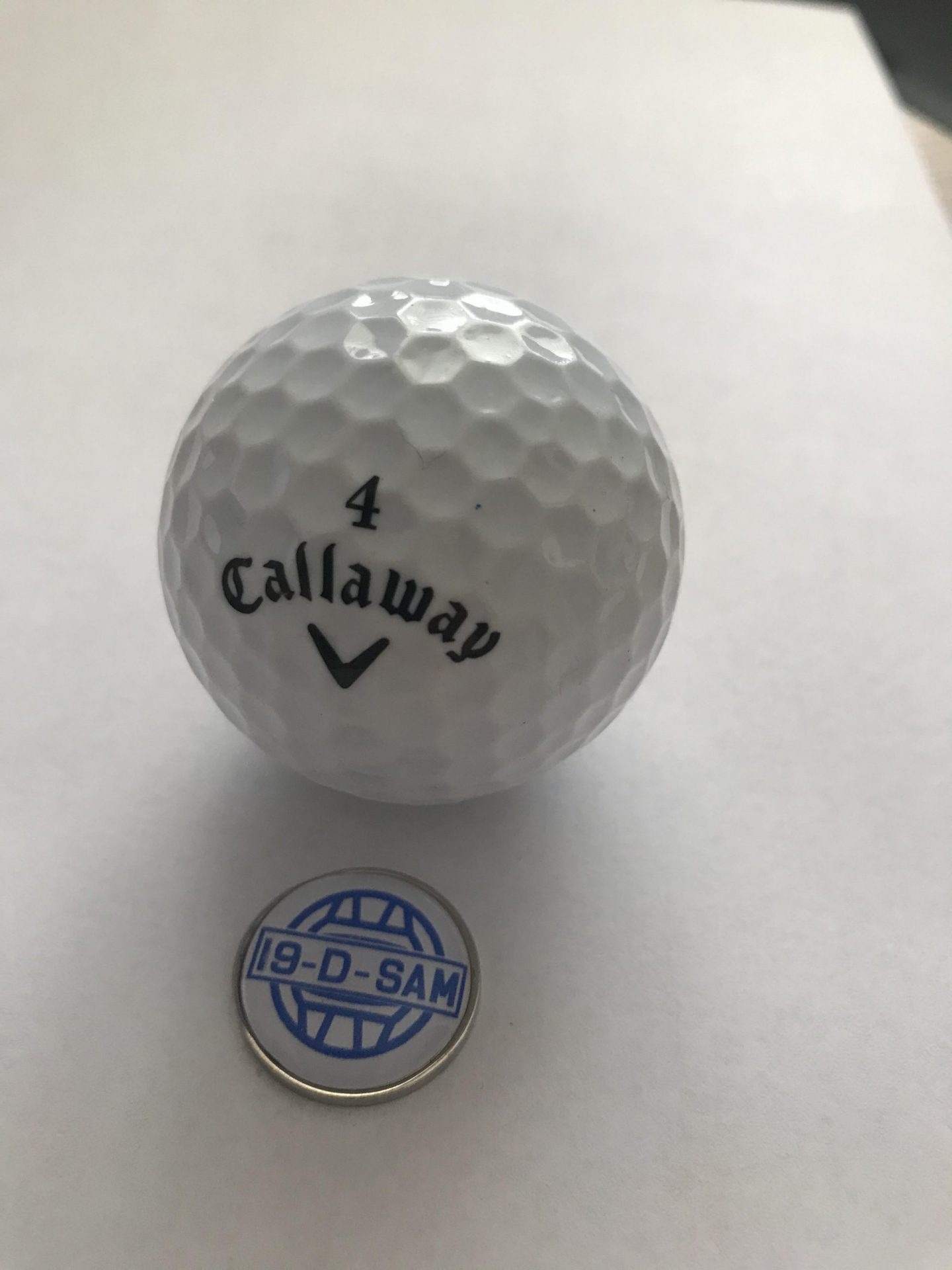 Sam 2019 Ball Marker | Ireland Golf Balls