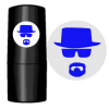 Blue Heisenberg Golf Ball Stamper