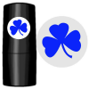 Blue Shamrock Golf Ball Stamper
