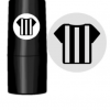 Black Stripe Golf Ball Stamper
