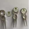 Metal Divot Tool With Removable Marker
