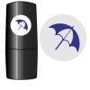 Blue Umbrella Golf Ball Stamper